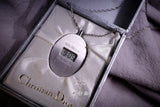 Christian Dior digital necklace watch