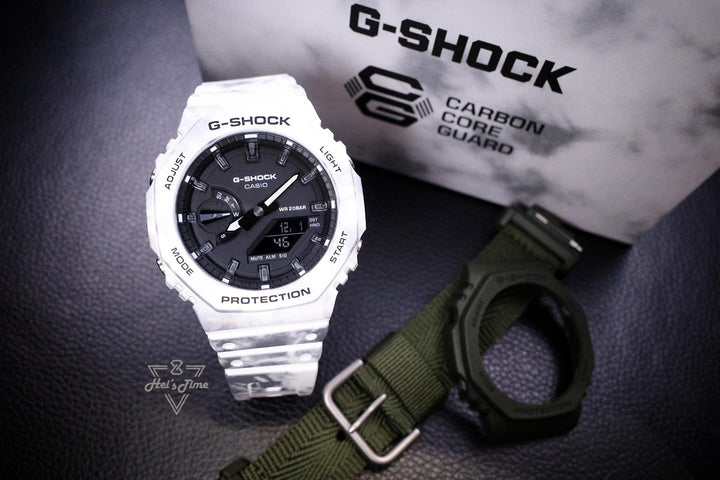気質アップ気質アップG-SHOCK GAE-2100GC-7AJR CASIO 腕時計(アナログ)